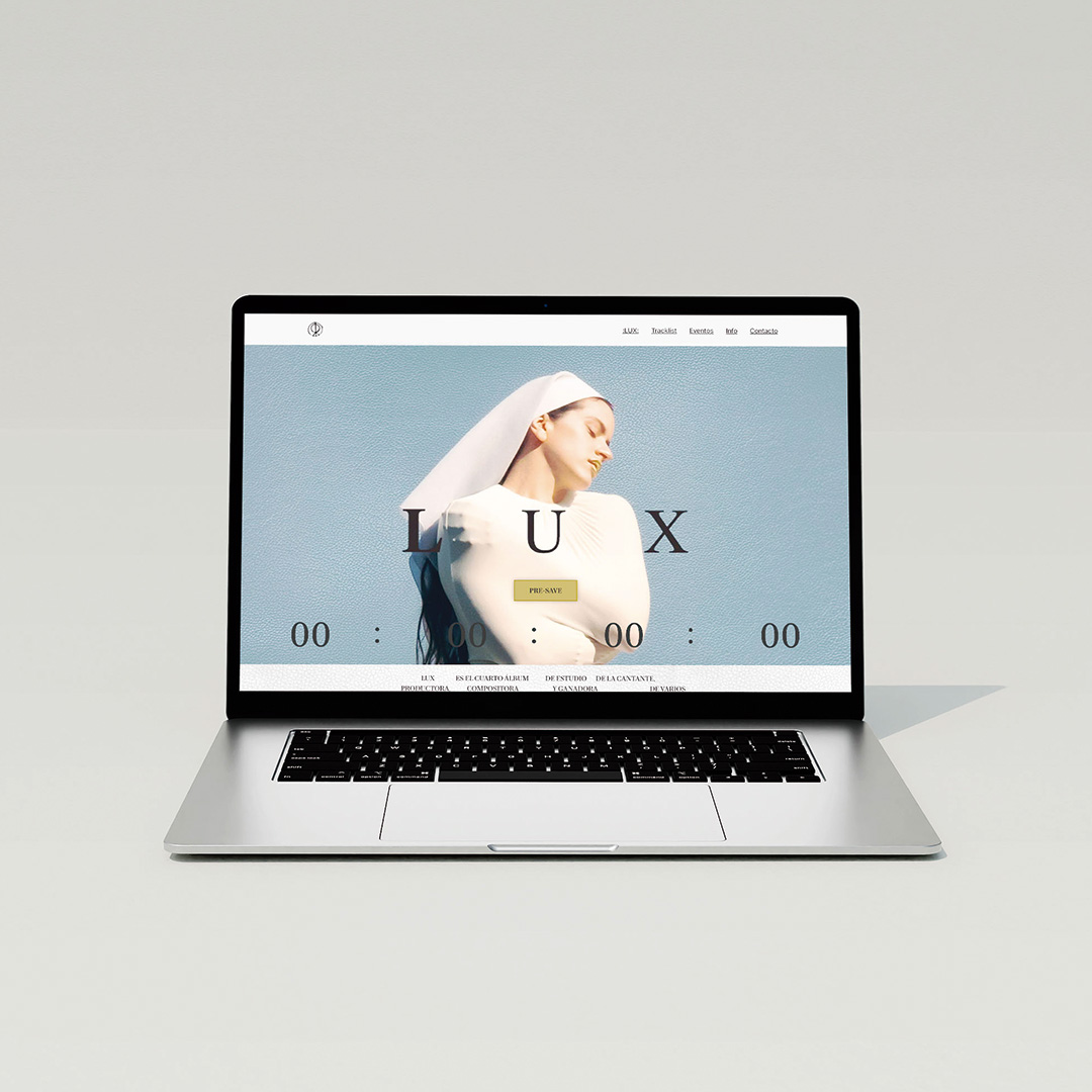 Landing Page Lux